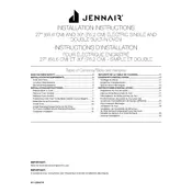 JennAir Noir JJW2830LM Oven manual cover