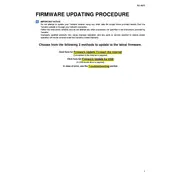 Yamaha RX-A870 Firmware manual cover