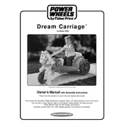 Power Wheels Mattel Dream Carriage 74260 Toy manual cover