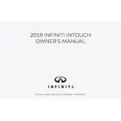 Infiniti Q50 Intouch 2019 Sedan manual cover