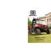 Gravely Atlas JSV 996200 2016 Utility Vehicle