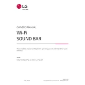 LG S95QR S95QR.DUSALLK Sound Bar manual cover