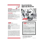 Coleman Fuel Camp Stove 413G manual cover