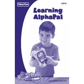 Fisher Price Mattel Fun 2 Learn Learning AlphaPal L8842 Toy manual cover