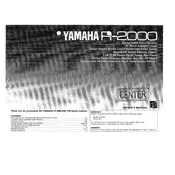 Yamaha R-2000 Receiver manual cover