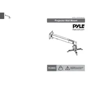 Pyle PRJWM8 Wall Mount manual cover