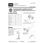 Toro 51611 Leaf Collector manual cover