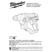 Milwaukee M12 Fuel 2416-20 Hammer manual cover