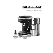 KitchenAid KES6404BM Espresso Machine manual cover