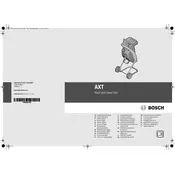 Bosch AXT Rapid 2200 Shredder manual cover