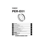 Olympus PER-E01 manual cover