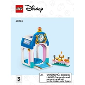 LEGO Cinderella 43206-3 Construction Set manual cover