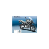 BMW R 1200 GS Adventure 2008 Motorcycle manual cover