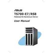 ASUS TS700-E7-RS8 Server manual cover