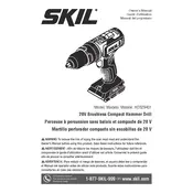 Skil HD5295-1A Drill manual cover