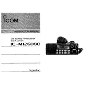 Icom IC-M126DSC Transceiver manual cover