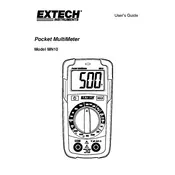 Flir Extech MN10 Multimeter manual cover