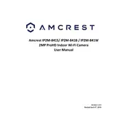 Amcrest IP2M-841B Security Camera manual cover