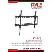 Pyle PYWM78 Wall Mount manual cover