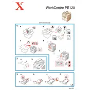 Xerox WorkCentre PE120 Printer manual cover