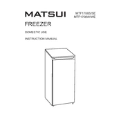 Matsui MTF1708S manual cover