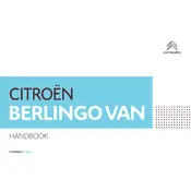 Citroën Berlingo Van 2021 Van manual cover