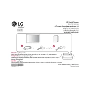 LG 10SM3TB 10SM3TB-B.AUS Signage manual cover