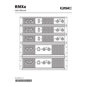 QSC RMX850a manual cover