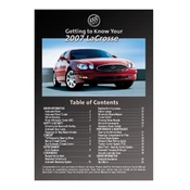 Buick LaCrosse 2007 manual cover