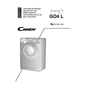 Candy GO4 1274L L-S manual cover