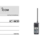 Icom IC-M31 Transceiver manual cover