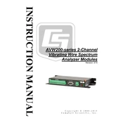 Campbell Scientific AVW200-series 2-Channel Analyzer Module manual cover