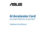 ASUS CRL-G18U-P3DF Accelerator Card manual cover