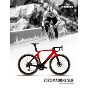 Trek 2023 Madone SLR Bicycle manual cover