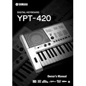 Yamaha YPT-420 Keyboard