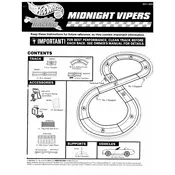 Hot Wheels Mattel Electric Racing Midnight Viper 92411 Toy manual cover