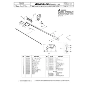 McCulloch TrimMac 251 SST manual cover