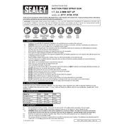 Sealey S717 Spray Gun manual cover