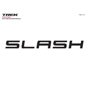 Trek Slash Bicycle manual cover