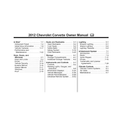 Chevrolet Corvette 2012