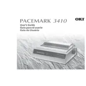 Oki Pacemark 3410 Printer manual cover