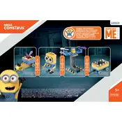 Mega Construx Mattel Despicable Me DYD38 Construction Set manual cover