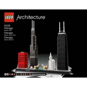 LEGO Chicago 21033 Construction Set manual cover