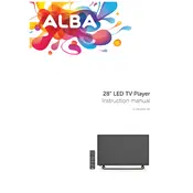 Alba LE-28GA06-B3 711/9774 TV manual cover