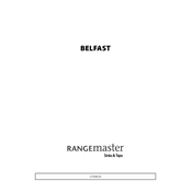 Rangemaster Belfast Grange 1 Fire Clay Ceramic Matt Black manual cover