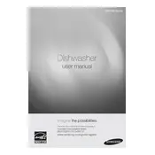 Samsung DMR78AHB Dishwasher manual cover