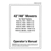 Toro Wheel Horse 78231 Mower manual cover