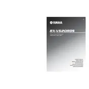 Yamaha RX-V620RDS Receiver manual cover