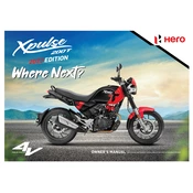 Hero Xpulse 200T 4V 2023 Motorcycle manual cover