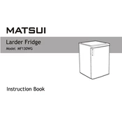 Matsui MF130WG manual cover